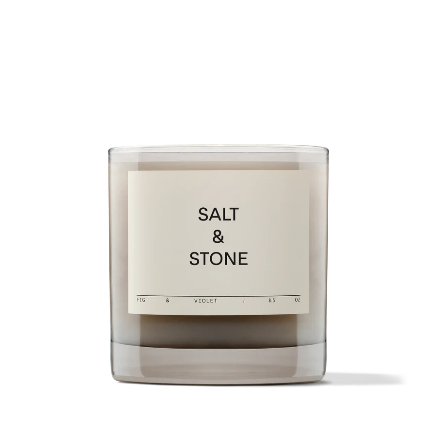Salt&Stone Candle Fig & Violet